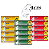 4ACES CIGARETTE FILTER TUBES | 5 CT SLEEVE | KING SIZE